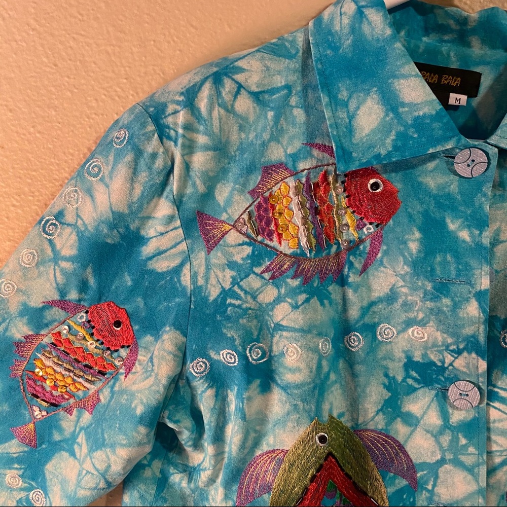 Blue Pattern Blazer